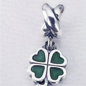 Authentic pandora lucky charm